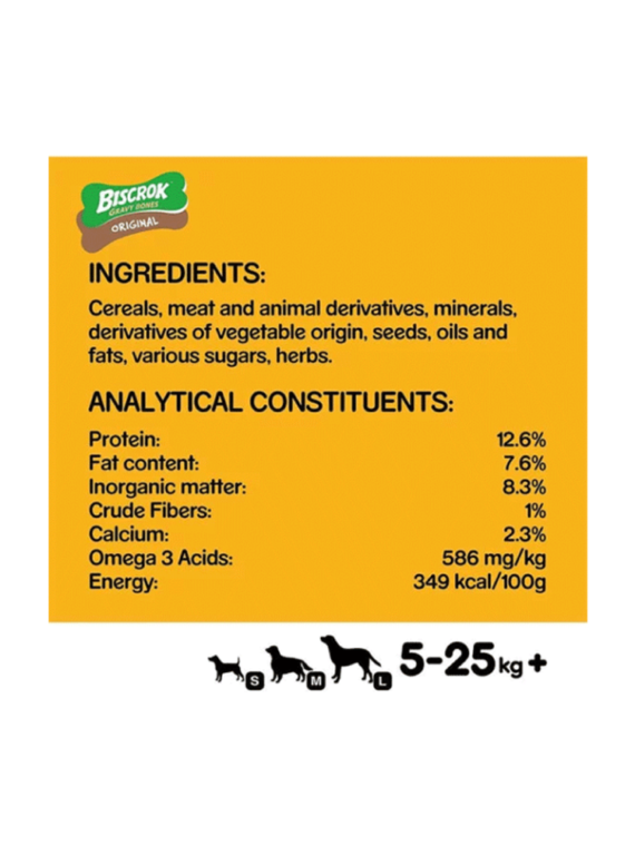 Pedigree gravy bones on sale ingredients