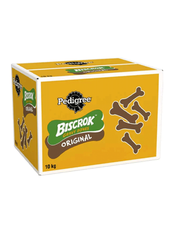 Pedigree Biscrok Gravy Bones Original Dog Biscuits 10kg Cheemz UK